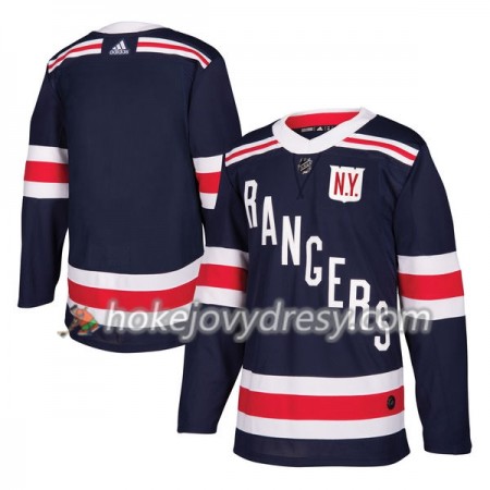 Pánské Hokejový Dres New York Rangers Blank 2018 Winter Classic Adidas Modrá Authentic